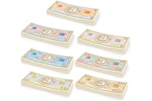 SCRATCH LOVER Scratch Cash Mini Bundle Bitcoin - 175 Billets BTC - 7 clubs de 25 x 1, 2, 5, 10, 20, 50, 100 - Nouveauté Absolue