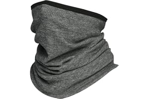 Oscenny Snood Elastic End Finished Locked Thermal Long Size Cover Nose Neck Mouth and Ears for Men Women Winter