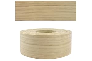 Mprofi MT® - Moldura Adhesiva y Madera Cinta de Canto Roble | 45mm x 5m | Cantos Para Madera | Protector Bordes para Estanterías, Muebles y Paneles | Canto Termoadhesivo Duradero | Espesor 0,50mm