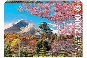 Educa Zamek w Osace, Japonia, Wielobarwny, 96 x 68 cm