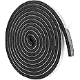 VYLORI Door Window Insulation Seal Foam Tape, Seal Foam Tape, Foam Insulation Tape Self Adhesive,Weather Stripping for Doors and Windows,Sound Proof Soundproofing Door Seal (1/2inch*2/5inch*16Ft)