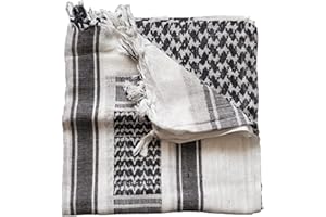 MILSPEC SURPLUS noir et blanc SHEMAGH FOULARD KEFFIEH