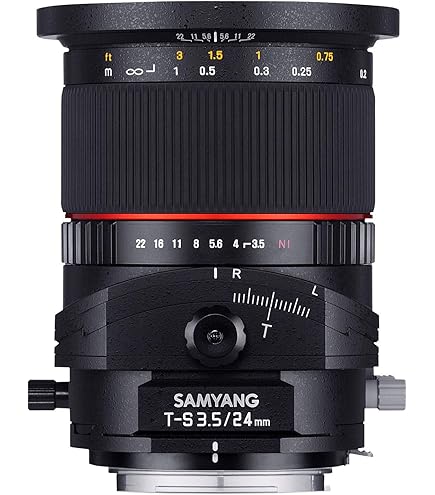 Canon TS-E 24mm f/3.5 ティルトシフトレンズ Canon TS-E 24mm f/3.5 L II Lens (Wide 24mm focal length, ± 8.5