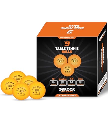 Supvox Tischtennisbälle 120 Stück - Farbige PP-Bälle Für Training & Partyspiele