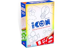 MAGICBOX Icon - Juego de Mesa de Dibujo | Party Game para Jugar con Amigos y Familia - De 2 a 6 Jugadores | Diversión y Risas Aseguradas | A Partir de 10 años