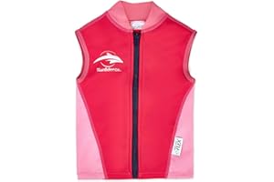 Konfidence Warma Kids Wetsuit Top - UV Protection Rash Vest Made from e-Flex Material with Recycled Plastic