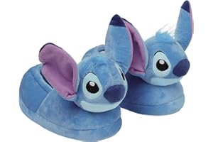 Disney Pantuflas Stitch Para Ninas, Zapatillas Casa Niña En 3D, Zapatias Niña De Lilo Y Stitch