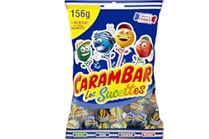 Carambar Bonbon Sucettes Family, 156g