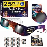 Helioclipse Gafas Eclipse Solar Homologadas ISO 12312-2 6/12/25/50/100 Pack