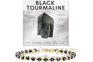 Farfume, Bracelet en pierres naturelles pour femme, perles en pierre naturelle de 4 mm, gemmes travaillées à la main, bijoux idéaux en guise de cadeau