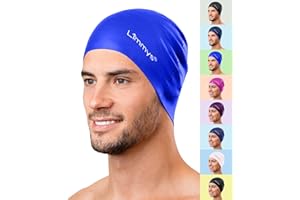 Cuffia da Nuoto Premium Limmys per Adulti – Cuffia in Silicone Morbido per Donne & Uomini – Vestibilità Confortevole, Profilata, Resistente al Cloro, Ipoallergenica