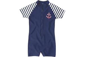 Playshoes Unisex Kid's UV Protection One Piece Swimsuit Swimwear