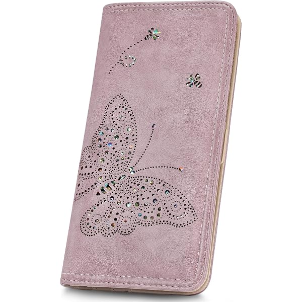 RAUEDWDJS Women’s Wallets With Wristlet – Leather Long Wallet With Zipper, Card Slots & Phone Pocket - View #10