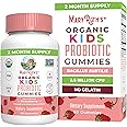 MaryRuth Organics Kids Probiotic USDA Gummies | 2 Month Supply | 2.5 Billion CFU Per Serving | Kids Immune Support Digestive & Gut Health Supplement | Formulated for Ages 2-13 | 60 Count