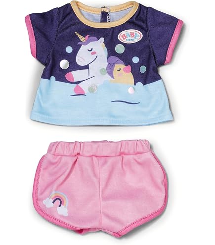 BABY Born Jogginganzug Chien 43 Cm - Tenue Adorable Pour Poupée Avec Sweat Et Pantalon