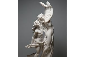 DESCONOCIDO Apollo y Daphne Greek Roman Desnudo Dios Fundido Estatua de Mármol Escultura 8.86