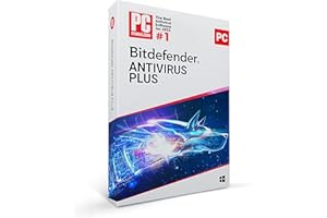 Bitdefender Antivirus Plus 2022 - 1 Gerät | 2 Jahre Abonnement | PC Aktivierungscode per Post