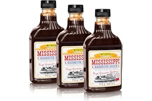 FREMONT Mississippi Barbecue Sauce 'Original' 3 x 440ml (Grill-Sauce)