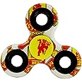 Premsons® Hand Spinner Desk Toy - High Speed Smooth Finger Spin Sensory Fidget Stress Relief Game Play for Kids & Adults - Birthday Party Gift - Single Bearing - Football-MU