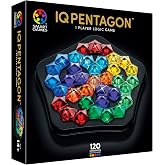 SmartGames - IQ Pentagon - Eğitsel Beyin Fırtınası - Kolaydan Uzmana 120 Zorluk - Mantık Oyunu ve Beceri Geliştirme - 14 Yaş 