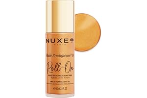 Nuxe Huile Prodigieuse Or Roll-On Olio Idratante Oro Idrata Satina ed Illumina, 60ml