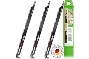 CONBRA® Stichsägeblätter Holz (3x T1044DP lang im Set) - extra lange Stichsägeblätter in Kunststofhülle - Sägeblatt kompatibel mit Bosch PST 700 E, Bosch GST 150 BCE, Bosch PST 1000 PEL und Makita