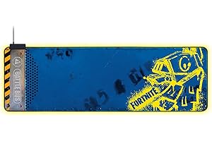 Razer Goliathus Extended Chroma - Fortnite Edition Extra large soft gaming mouse mat with RGB lighting (cable holder, fabric surface, optimised for all mice) XXL | Fortnite