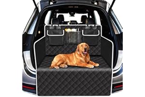 Alfheim Universal Kofferraumschutz für Hunde - Reißfeste und wasserdichte Kofferraum-Hundematte - rutschfeste waschbare Kofferraumabdeckung mit Seitenschutz