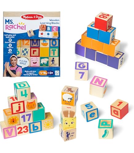 Melissa & Doug Ms. Rachel Puzzle: 6-teiliges Musikpuzzle Für Kinder 2-5 Jahre