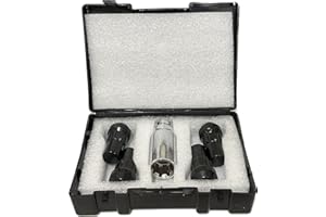 BIMECC Ford Transit CUSTOM Locking Wheel Nuts/Bolts - M14x1.5 - Black - For AFTERMARKET Alloy Wheels