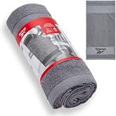 Reebok Capri Cotton Gym Towel &ndash; Gym Towel, Lightweight and Absorbent | Ideal for Home Gym, Training and Fitness &ndash; 40 x 80 cm