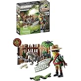 PLAYMOBIL Dino Rise 71265 kafeste bebek Spinosaurus dinozor, 5 yaşından b&uuml;y&uuml;k &ccedil;ocuklar i&ccedil;in oyuncak