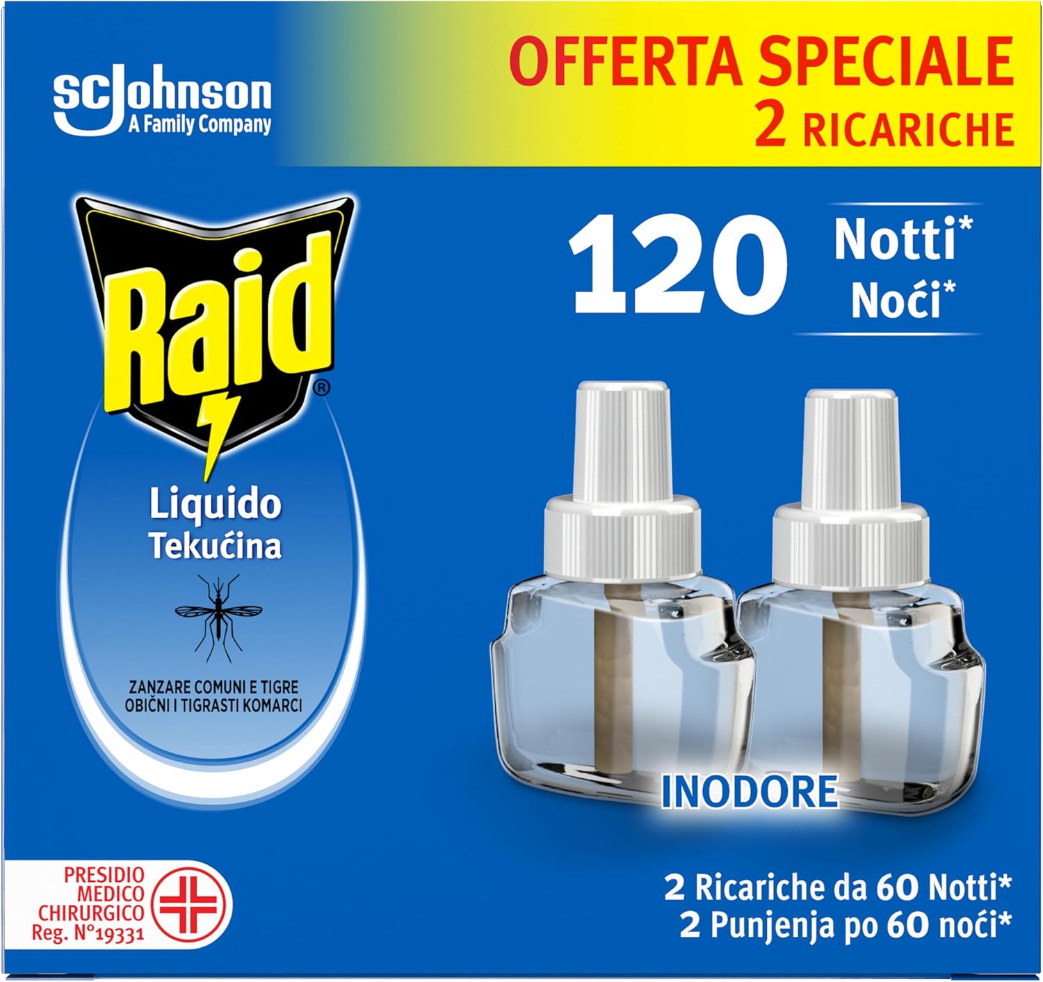 Où et Comment Commander le Raid Liquido Elettrico Antizanzare da Interno en Toute Sécurité
