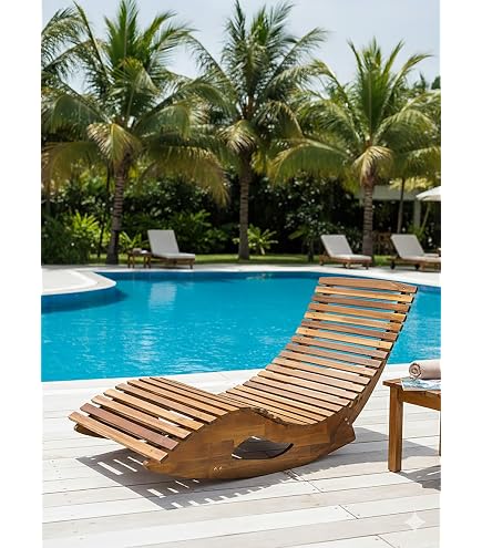 Chillroi® Ergonomische Doppelschwungliege XXL Saun Produktbild-Vorschau 6