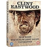 Clint Eastwood: Westerns [Pale Rider/The Outlaw Josey Wales/Unforgiven] [DVD] [2010]