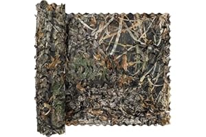 LOOGU Reti mimetiche, Tende a Rete mimetiche Ideali per la Caccia al Campeggio con Parasole