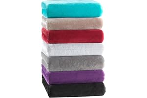 MALIKA Luxus Cashmere-Touch Spannbettlaken für Topper bis 10 cm Steghöhe Boxspring Winter Plüsch Spannbetttuch Teddy Coral Fleece, Farbe:Silber, Größe:180x200-200x200 cm