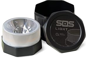 GEMCORE s.o.s. light baliza luminosa V16 LUZ Luz de emergencia autónoma, señal v16 preseñalización peligro, homologada DGT V16, autonomía 6 horas o conexión a toma de corriente del vehículo