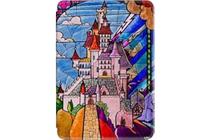 SGKITM Coque Kindle Paperwhite 2021 6.8" Cuir Flip Etui Silicone TPU Ultra Mince Auto Veille ou Réveil Case Jolie Femelle Créatif Modèle Housse pour Kindle Paperwhite 11e Génération 2021 (9)
