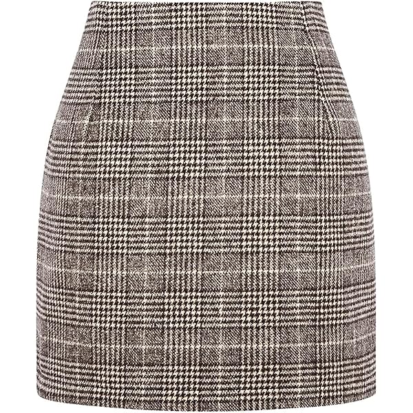Mini Jupes - plissée à carreaux - Sexy - taille haute - RFJU51 51