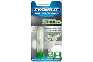 CYANOLIT 33300005 Succès Colle cyanoacrylate, Transparent, 2G