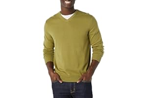 Amazon Essentials Maglione con Scollo a V (Disponibile in Taglie Extra Forti) Uomo