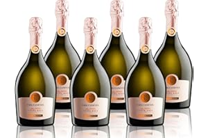CASA CANEVEL "CUVÈE ROSA EXTRA DRY" | Vino Spumante Rosé Extra Dry| 6x750 ml | Confezione 6 bottiglie
