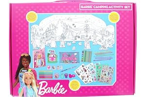 BLUEPRINT COLLECTIONS Barbie Activity & Art Set for Girls | Craft Set, Colouring & Stationery Set | Barbie Gifts | Includes Stickers, Felt Pens, Crayons, Notepad & More