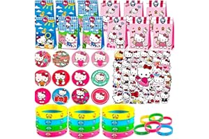 KEVRDRT Kitty - Set di festeggiamenti per bambini, pensierino, decorazione gatto, decorazione compleanno