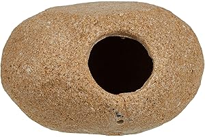 Penn-Plax Rocher - Refugio de Granito para Reptil (10,2 cm)