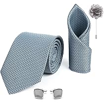 その他 tiezo Buy RIZORO Tie for Men – Self Silk Neck Ties Set with Cufflinks