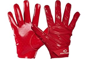 Cutters Gamer - Gepolsterter Fußballhandschuh für Spieler, Receiver, Linier, extra Grip