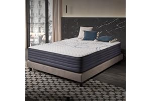 NATURALEX - Matelas PerfectSleep 160x200 - Épais 30 cm - Soutien Mousse à mémoire de Forme - Accueil Blue Latex - Confort Ferme - Respirant - 7 Zones - Réversible - Haute Densité - Fabriqué en Europe