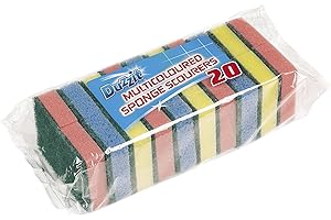 Duzzit Pack Of 20 Sponge Scourer Washing Up Sponges